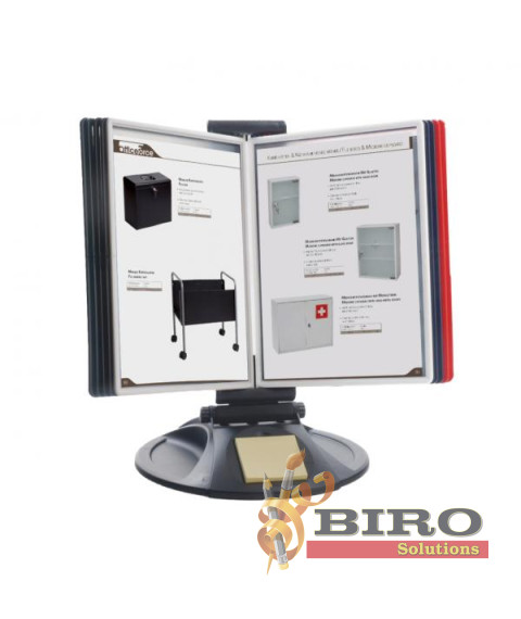 Sistem de prezentare pentru birou, cu 10 rame, ProfiOffice